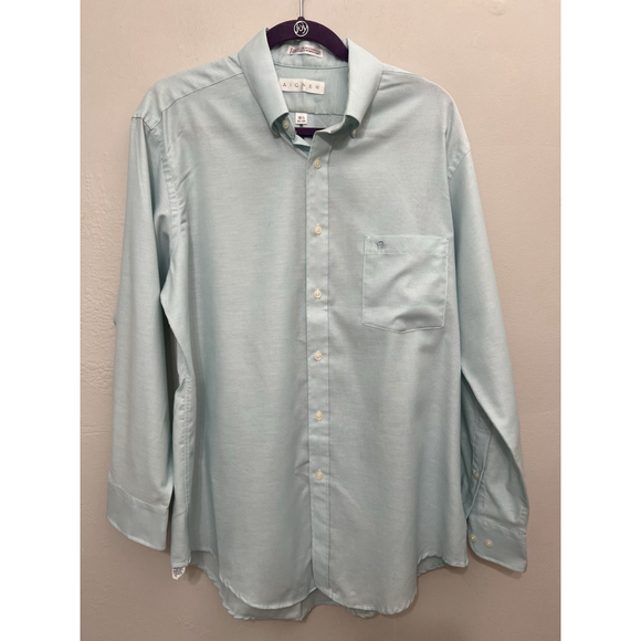 Vtg Etienne Aigner Men's Button Down Shirt Size 16 1/2 32/33 Business Career - Picture 1 of 12